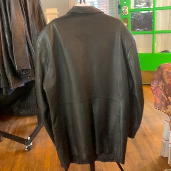 J. FERRAR LEATHER JACKET - Picture 2 of 5